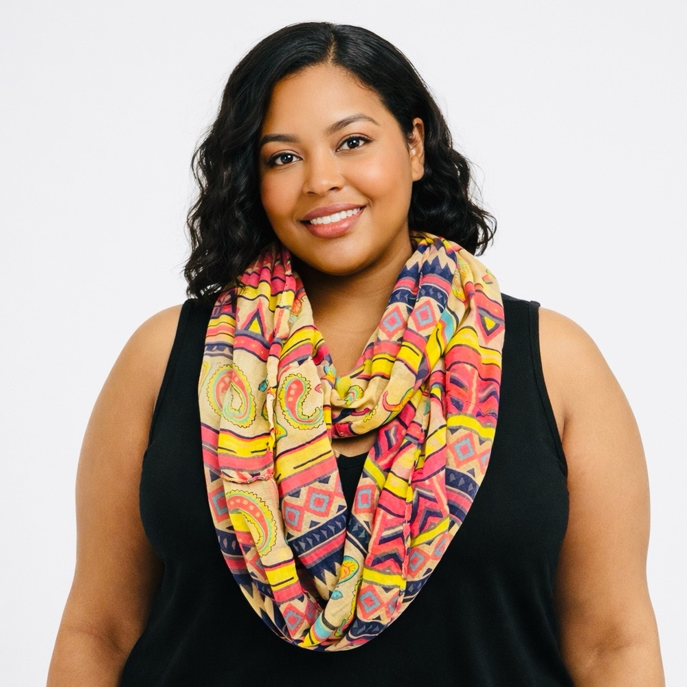Stylish Women's Scarf Collection 5pcs - Picture 4 of 12